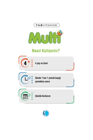 Tabvıtamıns Multı Mult. Multımın. Balık Yagı 200 Ml