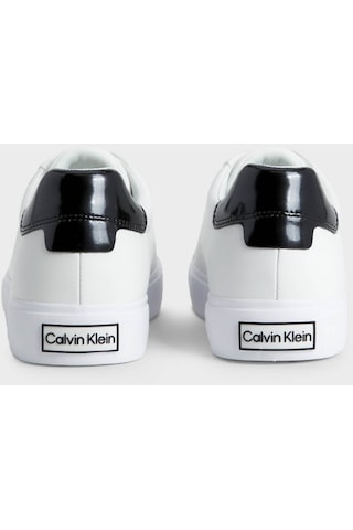 Calvin Klein Bayan Ayakkabı Hw0hw01681 0k4 Beyaz-siyah Siyah