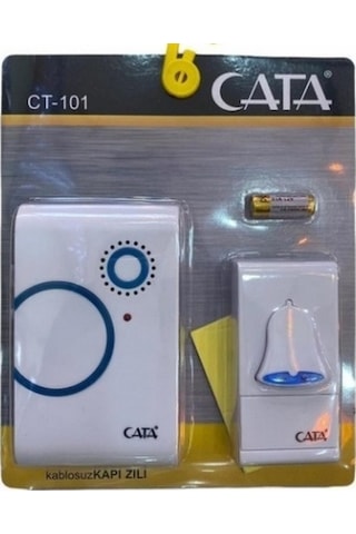 Cata Ct-101 Kablosuz Uzaktan Kumandalı Kapı Zili