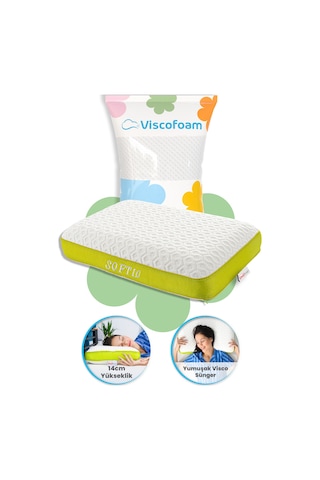Viscofoam Ergofoam Galaxy Motion Ortopedik Yastık Yumuşak Visco Yastık Soft 1.0