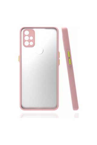 One Plus Nord N10 5g Kılıf Zore Hux Kapak Pembe