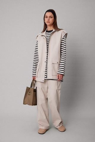 DeFacto Kargo Cepli Basic Düz Gabardin Pantolon C1670AX24SPBG106 Bej