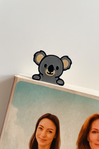 Sevimli Koala Kitap Ayracı Tatlı Ve Minimal Okuma Hediyesi Koala - 787364203
