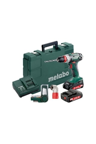 Metabo BS 18 Quick/2.0 18 Volt Şarjlı Matkap