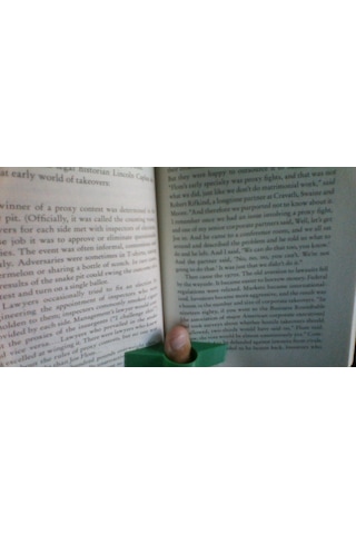 Kitap Yüzük Tutucu Rahat Tek Elle Kitap Okuma Yüzüğü Aparatı