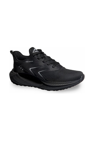Volis Mm-26000 Triko Siyah Bağcıklı Erkek Sneaker Ayakkabı Siyah