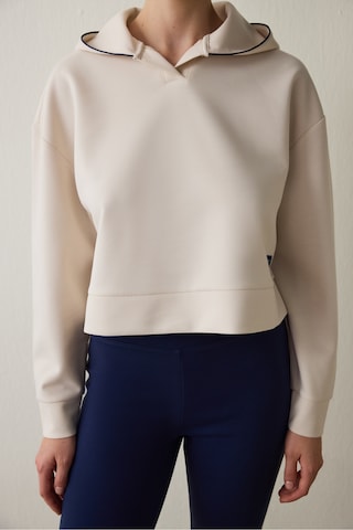 Penti Bej Modal Kapüşonlu Sweatshirt