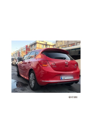Opel Astra J 2009-2015 Spoiler Plastik Boyasız