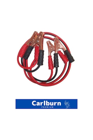 Araba Çantalı %100 Bakır 0.50mm Kalın Kablo 1200 Amper Güçlü 2 Metre Akü Takviye Hızlı Şarj Kablosu