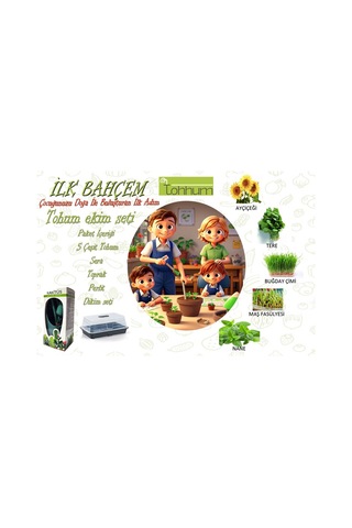 İlk Bahçem Tohum Ekim Seti