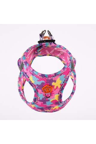 Pawstar Air-mesh Rosea Camouflage Köpek Göğüs Tasması Large Kamuflaj