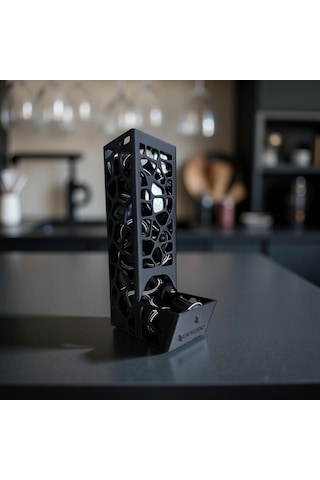 Nespresso Modern Kahve Kapsül Tutucu Siyah Çok Renkli