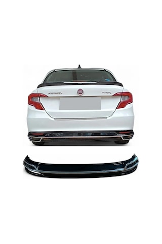 Fiat Egea Sedan Uyumlu Arka Tampon Difüzor İthal Taiwan 2015-2024 Arası