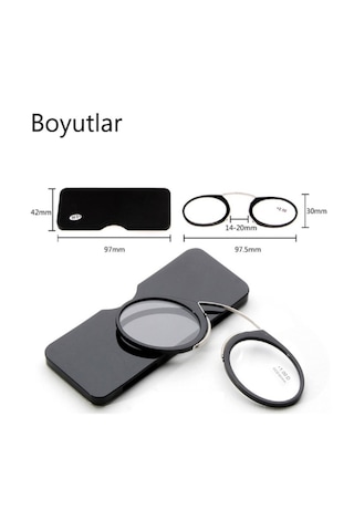 Primesegment Mini Burun Üstü Okuma Gözlüğü Mini Gözlük