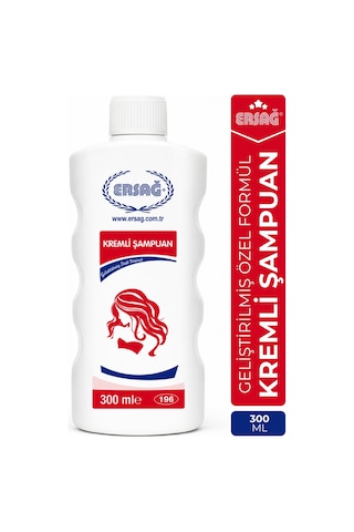 Ersağ Kremli Şampuan  300 ML