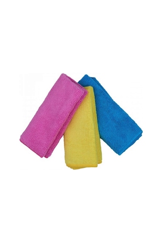 Parex Mikrofiber Temizlik Bezi 3 Adet Çok Renkli