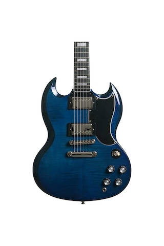 Epiphone Sg Custom Figured Elektro Gitar Viper Blue