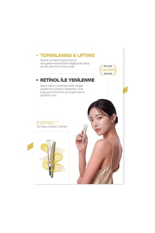 Retinollü Göz Kremi Morluk Şişlik Kırışıklık Karşıtı Spicule & Egf Teknolojisi 10ml