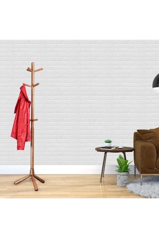 Just Home Viva Ayaklı Askılık - Ceviz - 173 Cm Ceviz