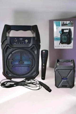Hepsi Güçlü Ve Şarj Edilebilir Bluetooth Hoparlör 6.5 İnç Najmaddin
