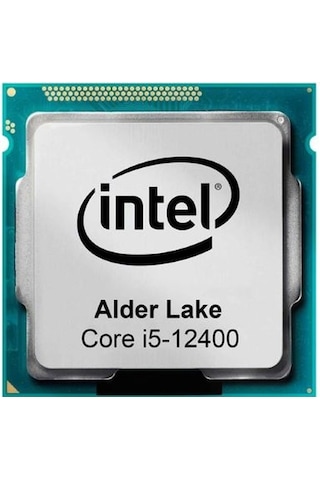 Intel Alder Lake İ5 12400 1700pin Tray