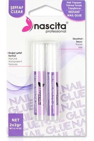 Nascita Takma Tırnak Yapıştırıcı - Şeffaf