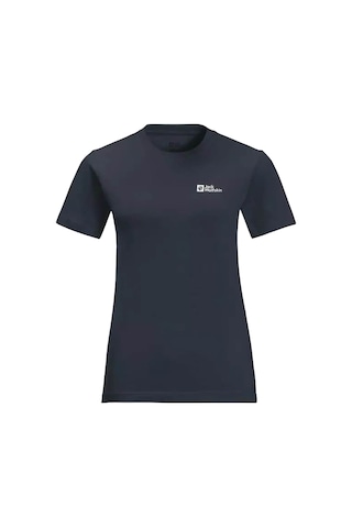 Jack Wolfskın Jack Wolfskin Essential T W Kadın Tişört Gece Mavisi 1010 Lacivert