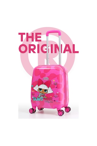 Gedox Kids Lol Surprise Glam Vibes Lisanslı Pembe Kız Çocuk Valizi Hafif Ve Dayanıklı Pembe
