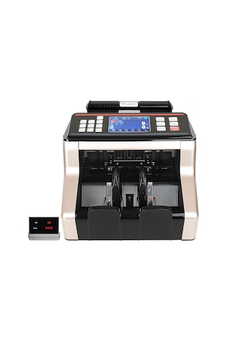 Baove GB8200G Karışık Para Sayma Makinesi - Sahte Para Yakalama - TL, Euro, Usd + Müşteri Ekranı