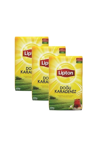 Lipton Doğu Karadeniz Bergamot Aromalı Siyah Dökme Çay 3 x 1 KG