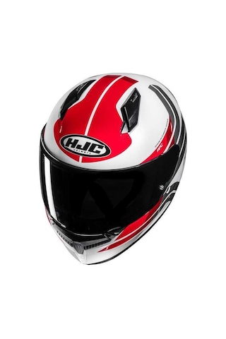 Hjc C10 Hıper Mc1 Kapalı Kask Kırmızı Beyaz