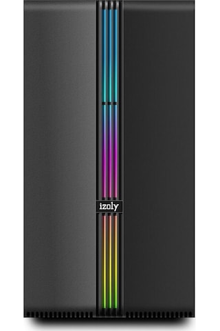 İzoly Tuffy M3 1x Rbw Fan + Argb Strip Led Usb 3.0 Temperli Cam Oyuncu Kasası