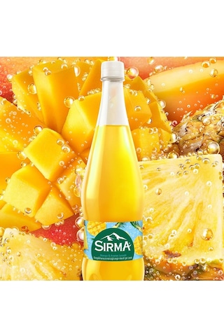 Sırma Mango & Ananas Aromalı C Vitaminli Doğal Maden Suyu 1 Lt X 6 Adet