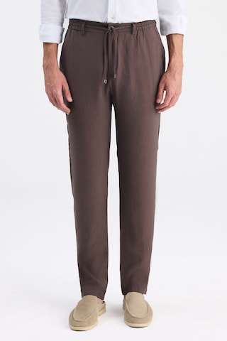 Twn Relaxed Fit Pilesiz Kahverengi Diyogonal Jogger Pantolon 6ec03ı302342m Çok Renkli