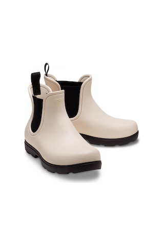 Corcs Crocs Dylan Chelsea Boot Kadın Yağmur Çizmesi - Bej