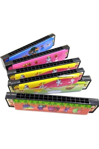 1 Adet Metal Mızıka Çocuk Ses Algı Professional Müzik Aleti