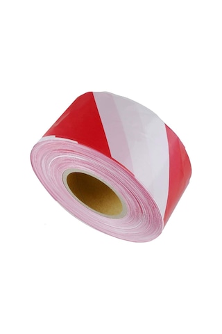 Ikaz Şeridi Kırmızı Beyaz (500 Mt)