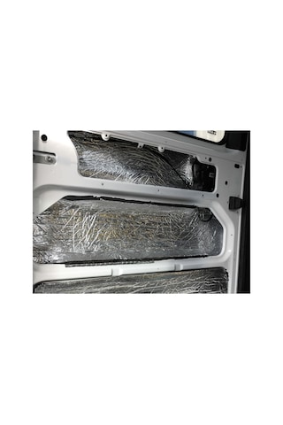 Oto Ses Yalıtımı 3mm Alüminyum Kaplı Kauçuk 10cm X 10mt D1165