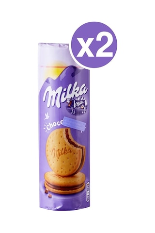 Milka Choco Creme Sütlü Çikolatalı Kakao Kremalı Bisküvi 2 x 260 G