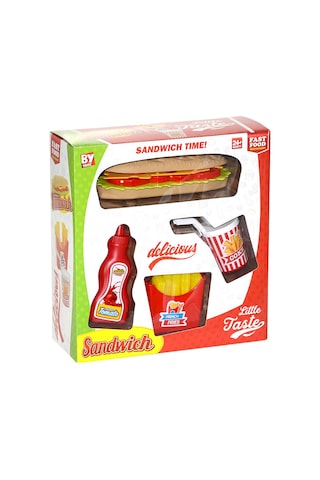 570 BY Toys, Sandviç Menüsü Seti / Fast Food Restaurant / +24 ay