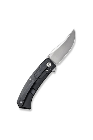 We Knife Shuddan Black Titanium Handle Satin Finished Cpm 20cv Blade Kamp Çakı Siyah