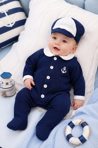 Sitilin Erkek Bebek Pamuk Kumaş Battaniyeli 5 Li Hastane Çıkışı Seti Stl7238 Beyaz