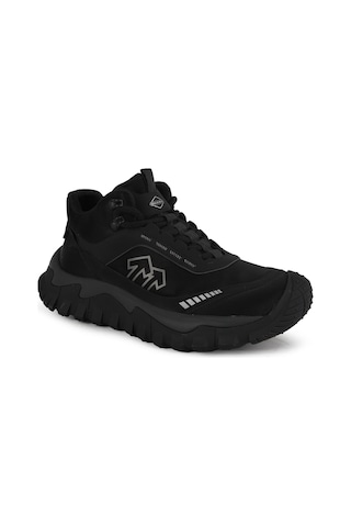 Guja Erkek Spor Ayakkabı 513 Haki Outdoor Trekking Tarzı Kalın Taban Rahat Günlük Sneaker Bot Siyah