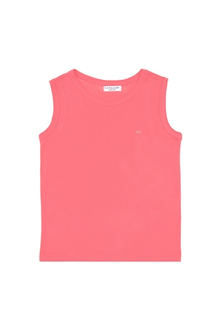 U.S. Polo Assn. Kız Çocuk Pembe Kolsuz Basic Tişört 50306215-VR167