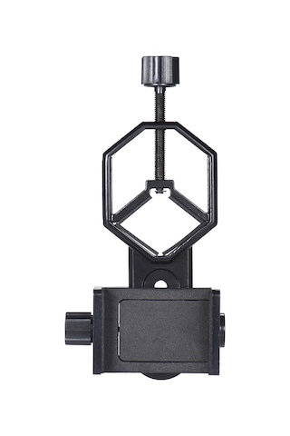 Yaozixa Metal Teleskop Uyumlu Telefon Tutucu, 28-47mm Gözlük Çapı, 5.2-8.2cm Genişlik Ayarı, Outdoor Fotoğraf Çekimi İçin