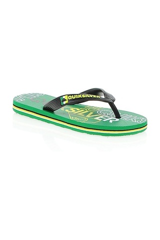 Quiksilver Molokai Nitroyt Çocuk Parmak Arası Plaj Terliği Xkgg-black/green/green Xkgg-black/green/green