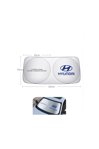Hyundaı Hyundai Ön Cam Güneşlikler, 150x70 Cm 388580749