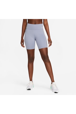 Nike One Mid Rise 7in Short Dd0243-519 Kadın Biker Kısa Tayt Lila