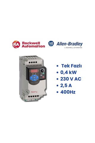 Allen Bradley 22f-a2p5n103 Powerflex 4m İnverter Sürücü