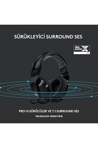 Logitech G G733 Lightspeed 981-000864 Kablosuz Z RGB Oyuncu Kulaklığı